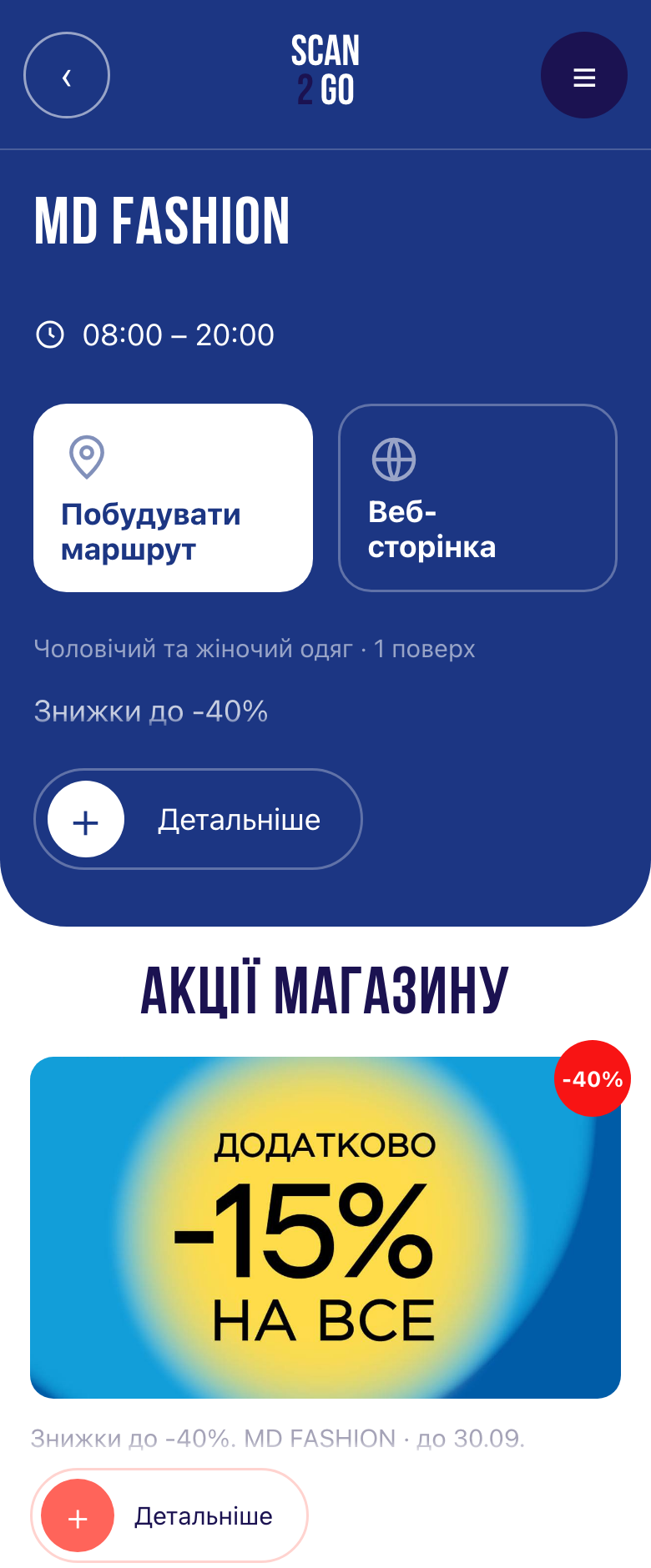 Картка магазина
